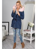 Pale Pink Denim Jacket 7000 - Internetový obchod - Butik